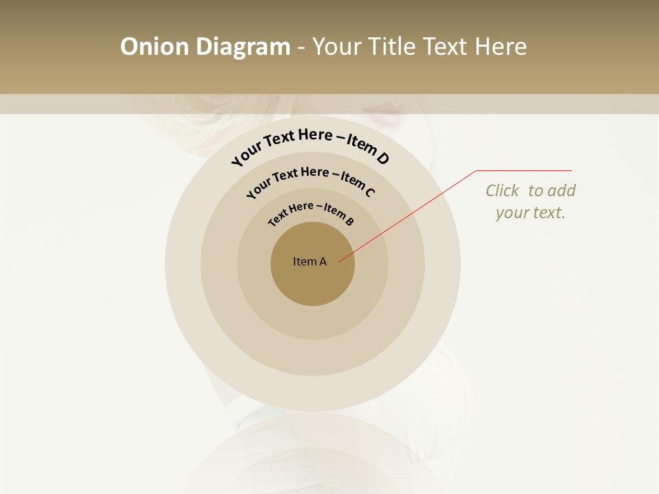 Costume Fantastic Lady PowerPoint Template