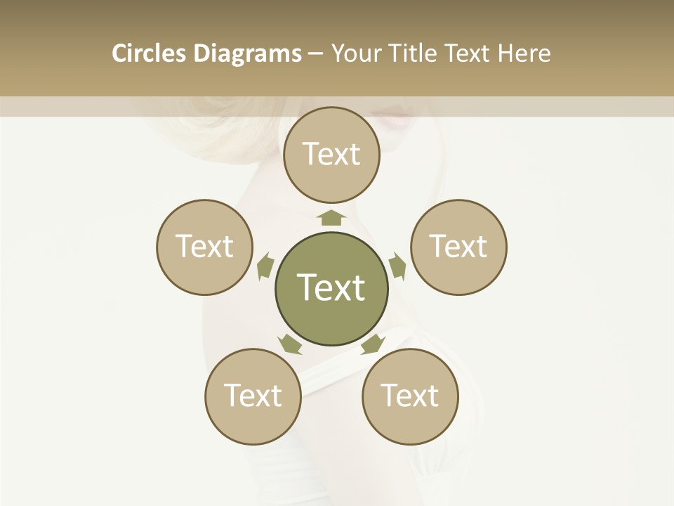 Costume Fantastic Lady PowerPoint Template