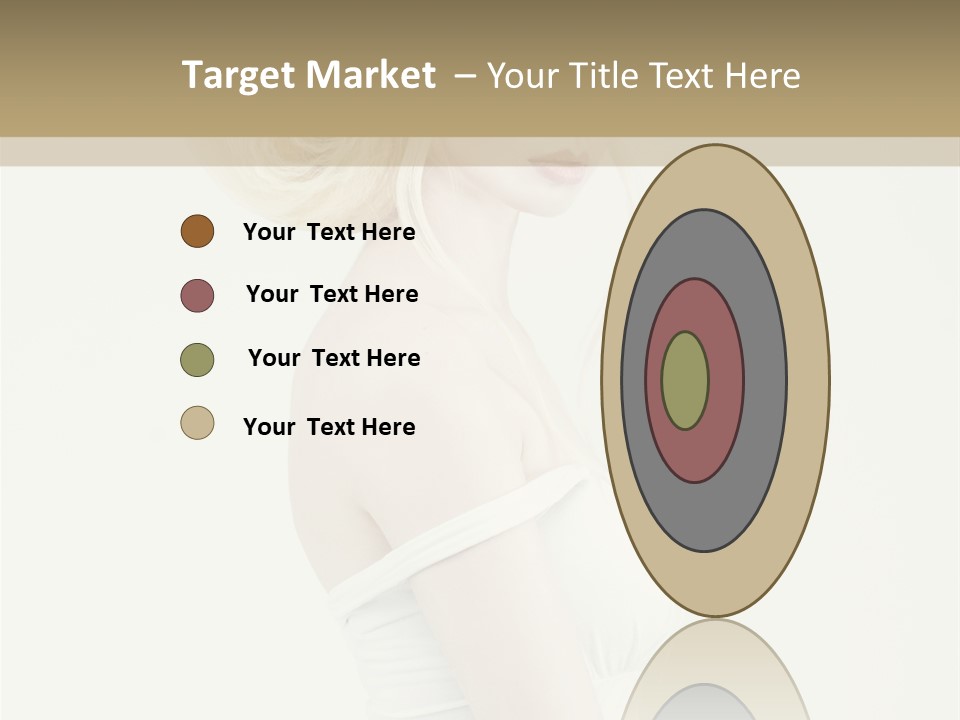 Costume Fantastic Lady PowerPoint Template