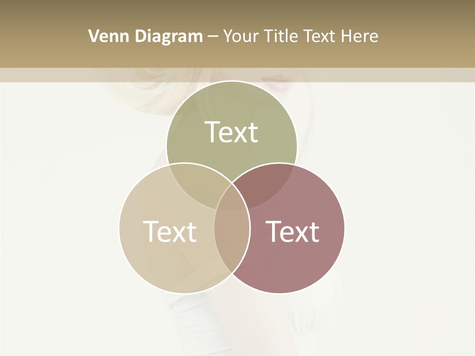 Costume Fantastic Lady PowerPoint Template