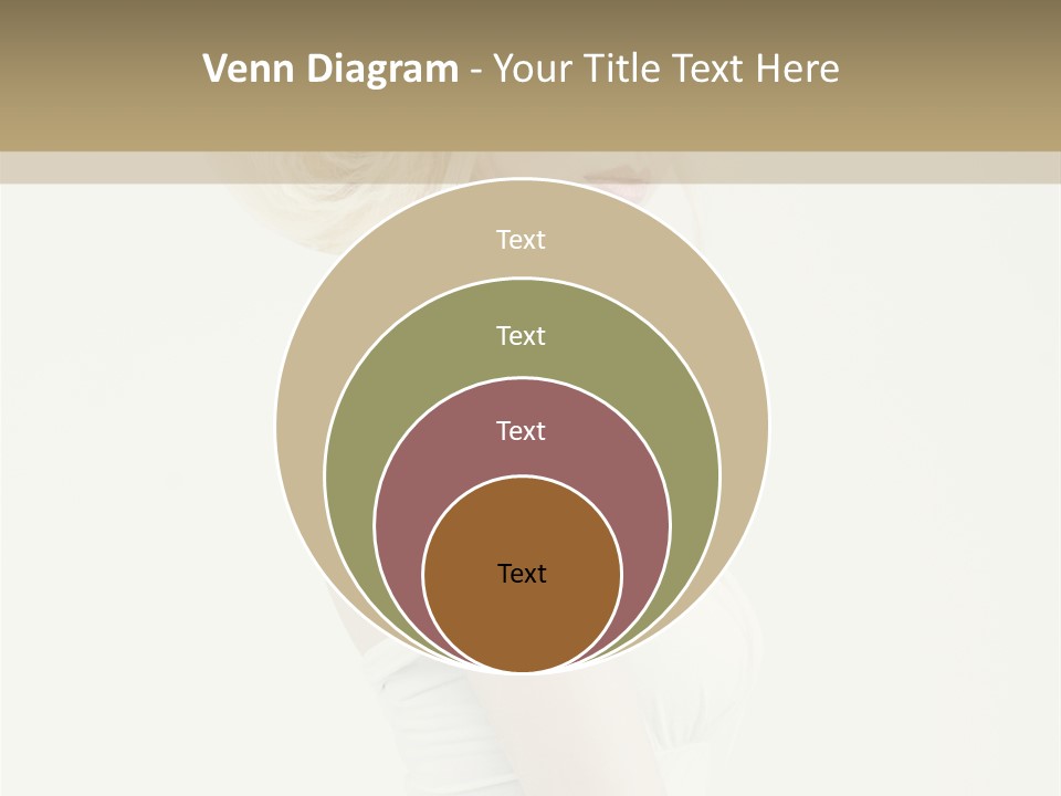 Costume Fantastic Lady PowerPoint Template