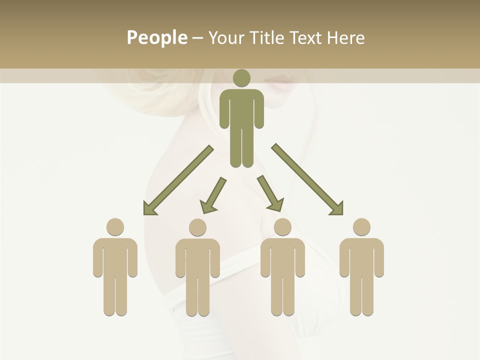 Costume Fantastic Lady PowerPoint Template