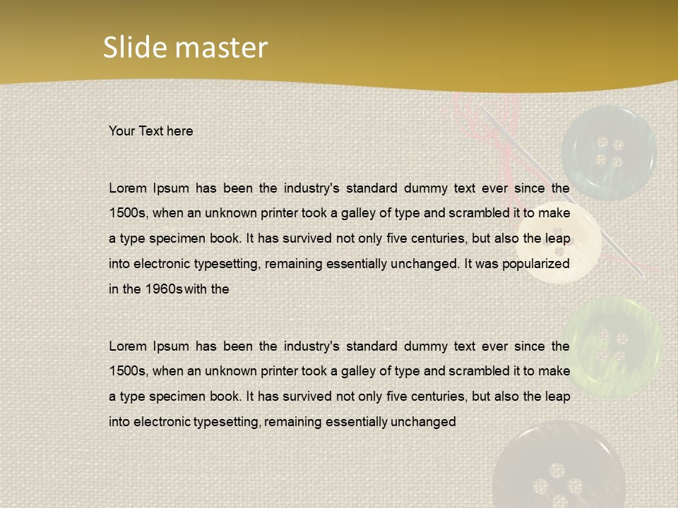 Industry Fix Closeup PowerPoint Template