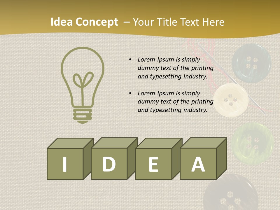 Industry Fix Closeup PowerPoint Template