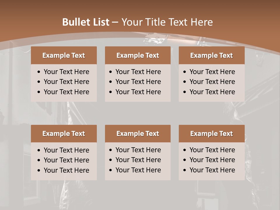Assault Anger Fear PowerPoint Template