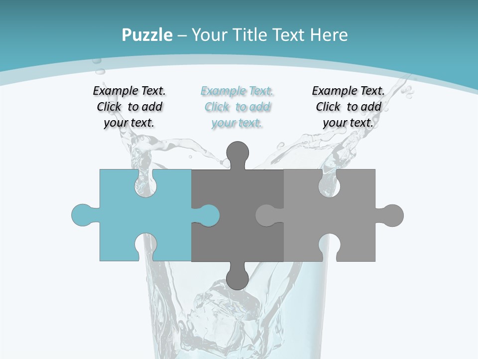 Motion Concentric Reflection PowerPoint Template