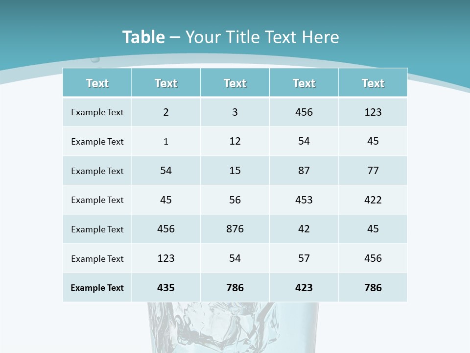 Motion Concentric Reflection PowerPoint Template