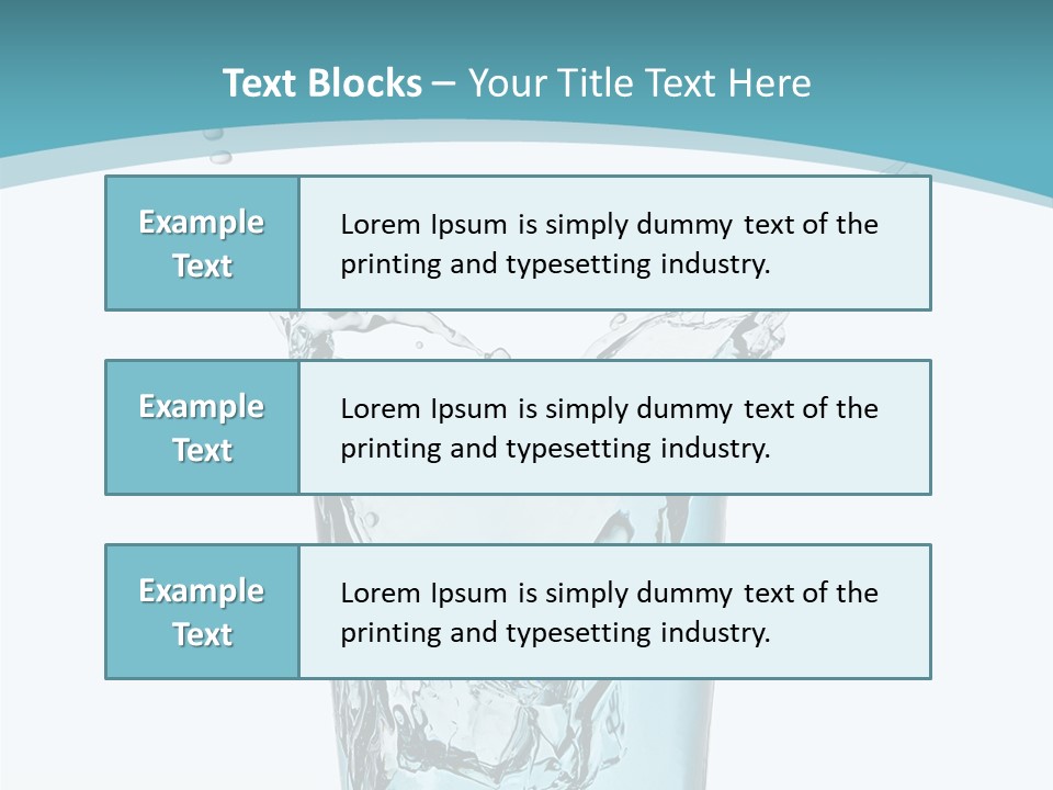 Motion Concentric Reflection PowerPoint Template