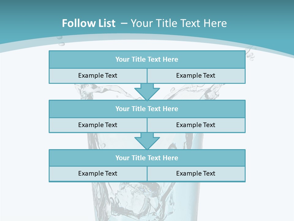 Motion Concentric Reflection PowerPoint Template