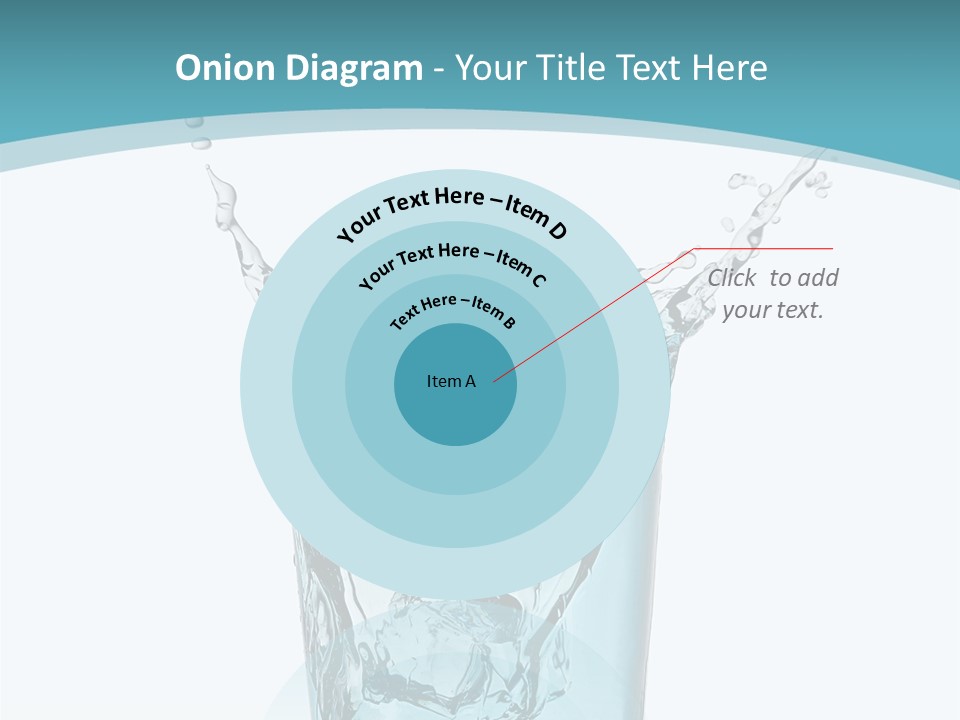 Motion Concentric Reflection PowerPoint Template