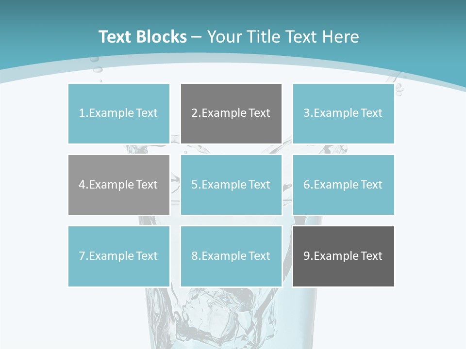 Motion Concentric Reflection PowerPoint Template