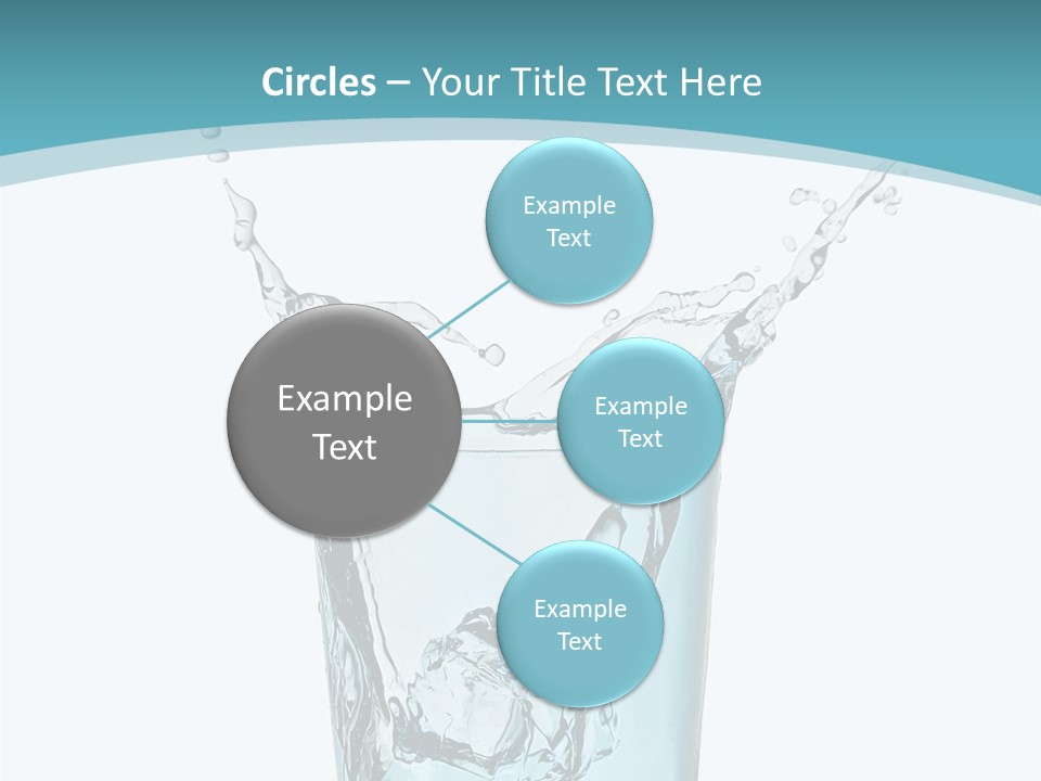 Motion Concentric Reflection PowerPoint Template