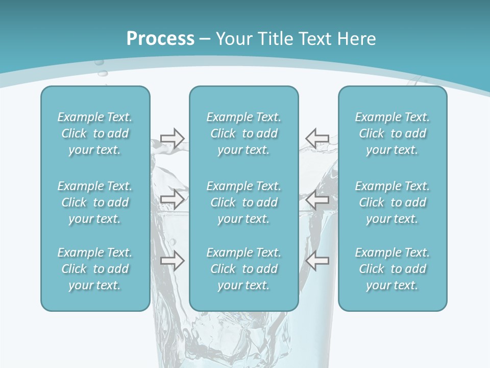Motion Concentric Reflection PowerPoint Template
