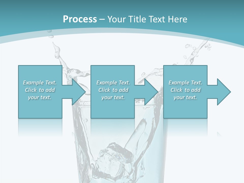 Motion Concentric Reflection PowerPoint Template
