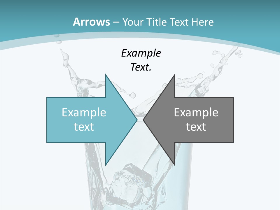 Motion Concentric Reflection PowerPoint Template