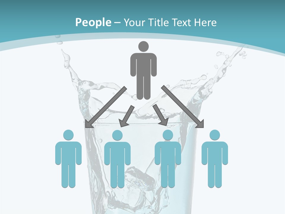 Motion Concentric Reflection PowerPoint Template