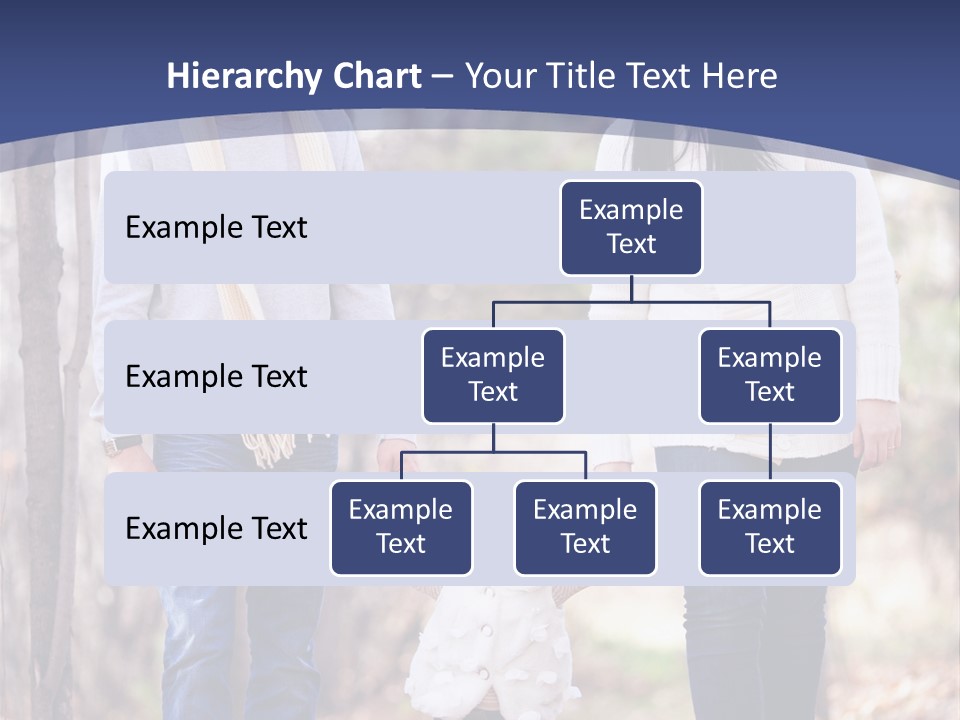 Walk Father European PowerPoint Template