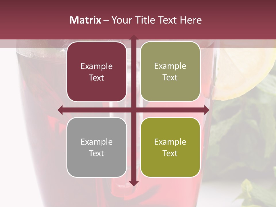 Cup Aroma Food PowerPoint Template