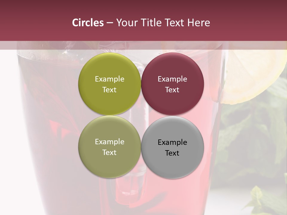 Cup Aroma Food PowerPoint Template