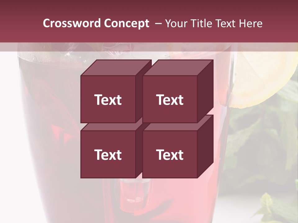 Cup Aroma Food PowerPoint Template