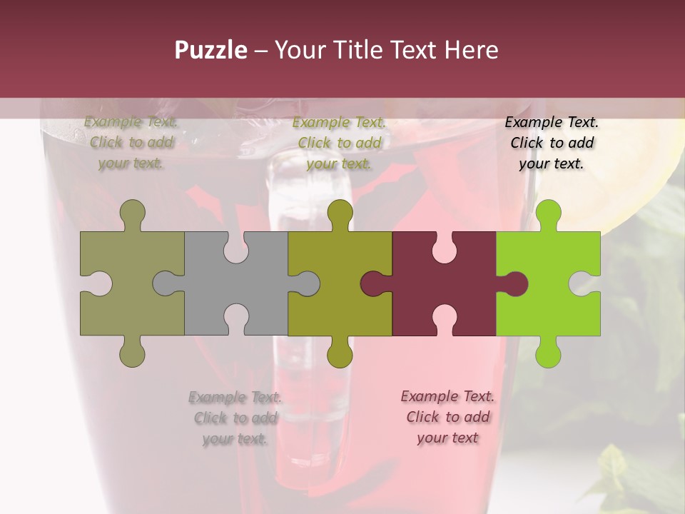 Cup Aroma Food PowerPoint Template