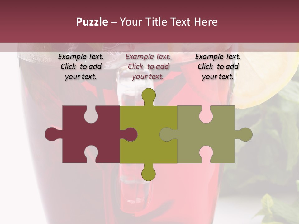 Cup Aroma Food PowerPoint Template