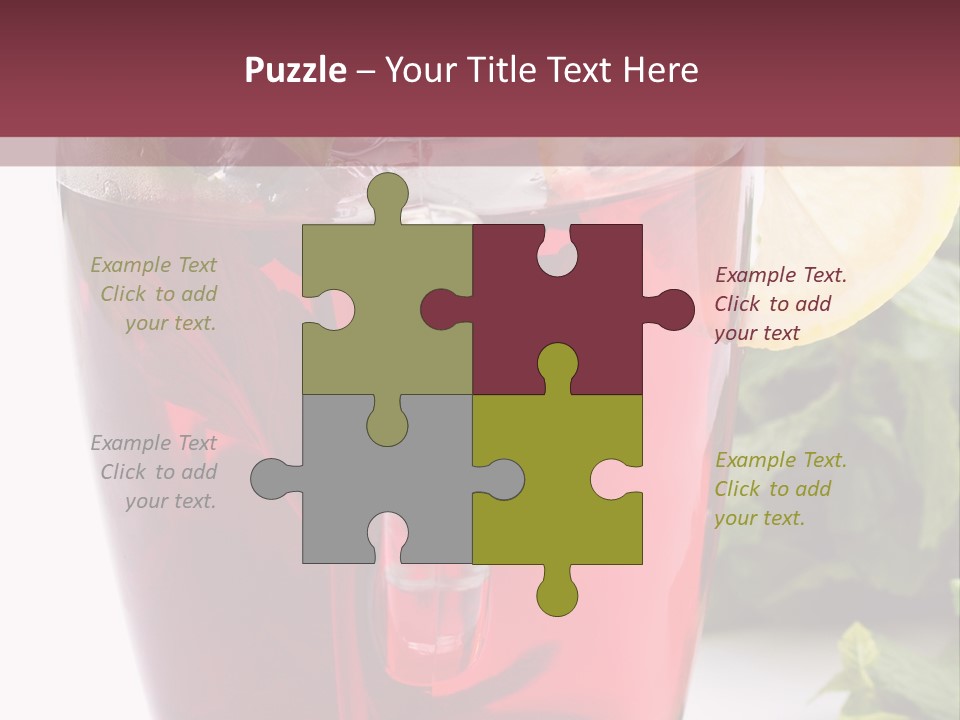 Cup Aroma Food PowerPoint Template