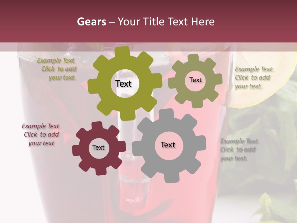 Cup Aroma Food PowerPoint Template