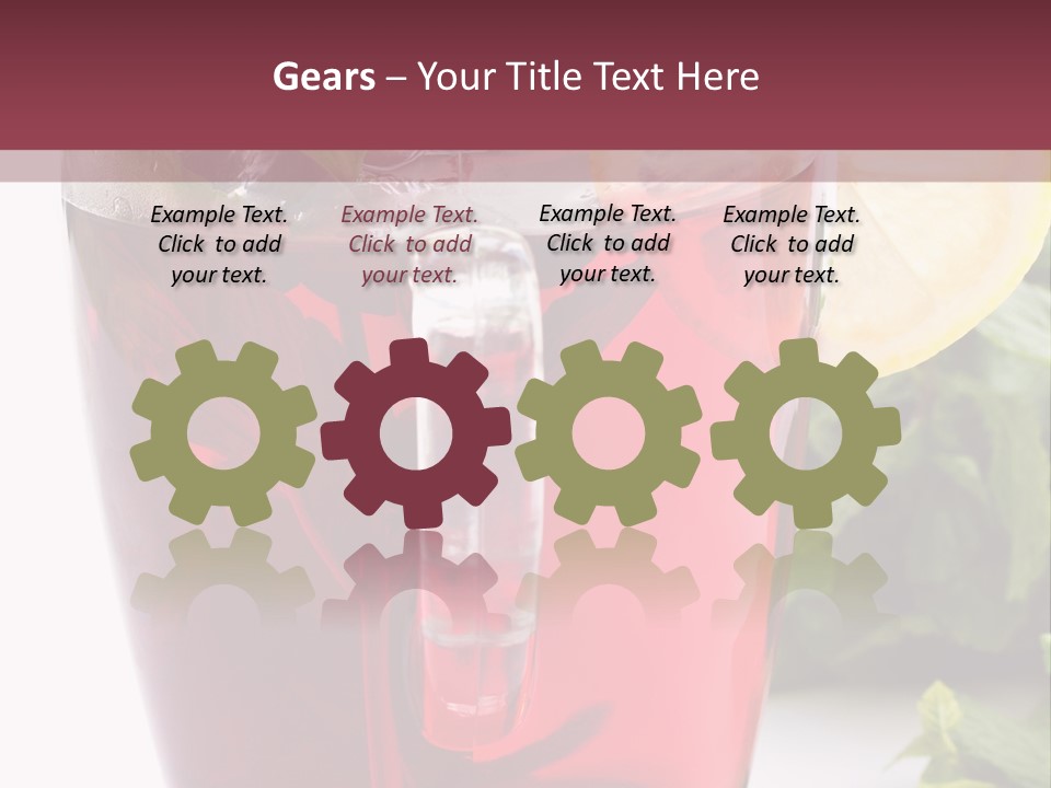 Cup Aroma Food PowerPoint Template