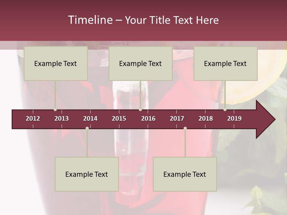 Cup Aroma Food PowerPoint Template