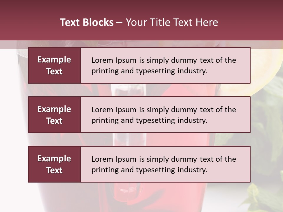 Cup Aroma Food PowerPoint Template