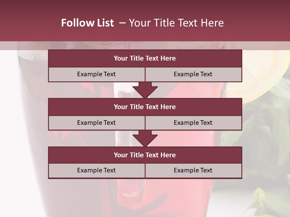 Cup Aroma Food PowerPoint Template