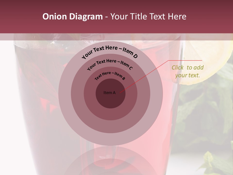Cup Aroma Food PowerPoint Template