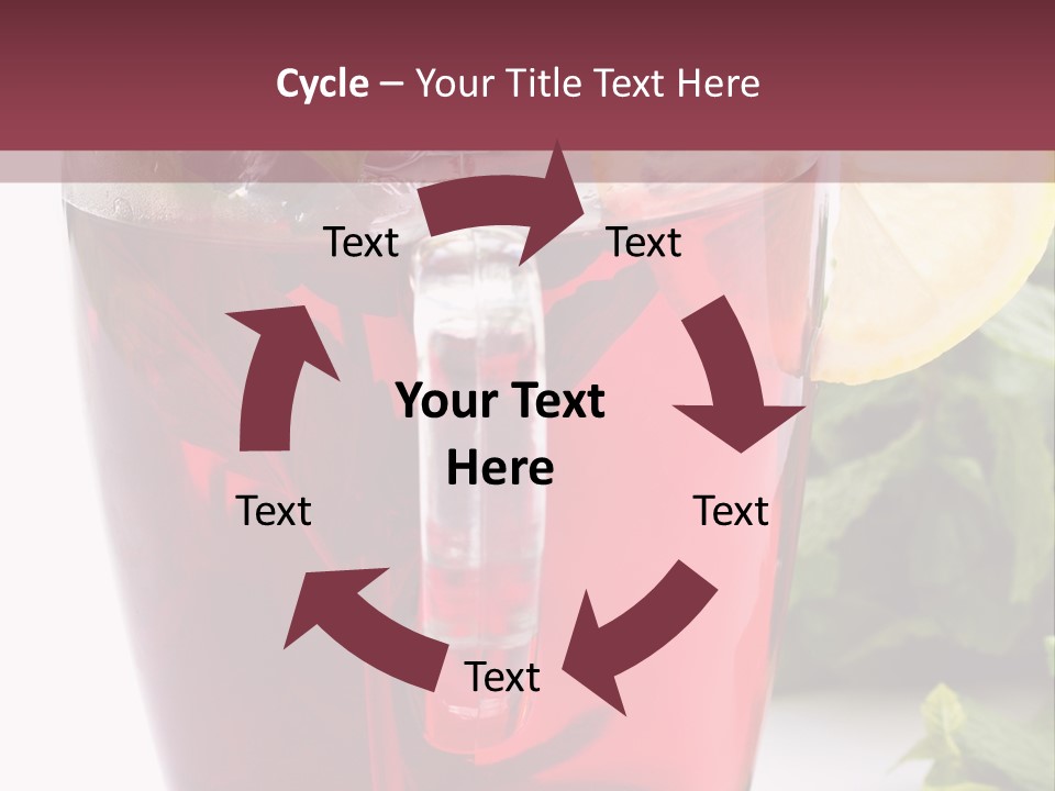 Cup Aroma Food PowerPoint Template