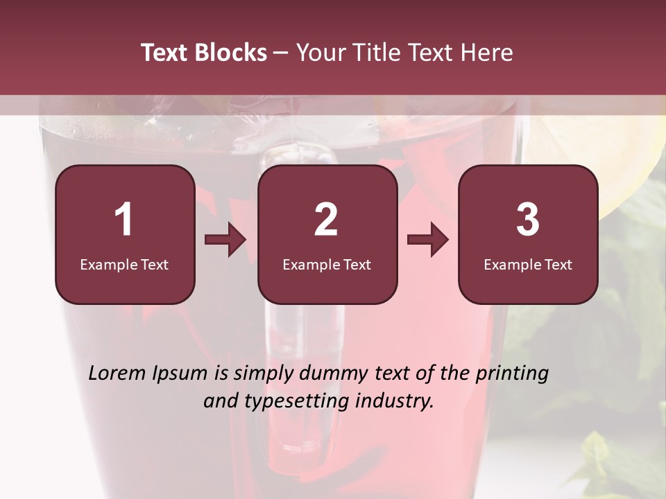 Cup Aroma Food PowerPoint Template