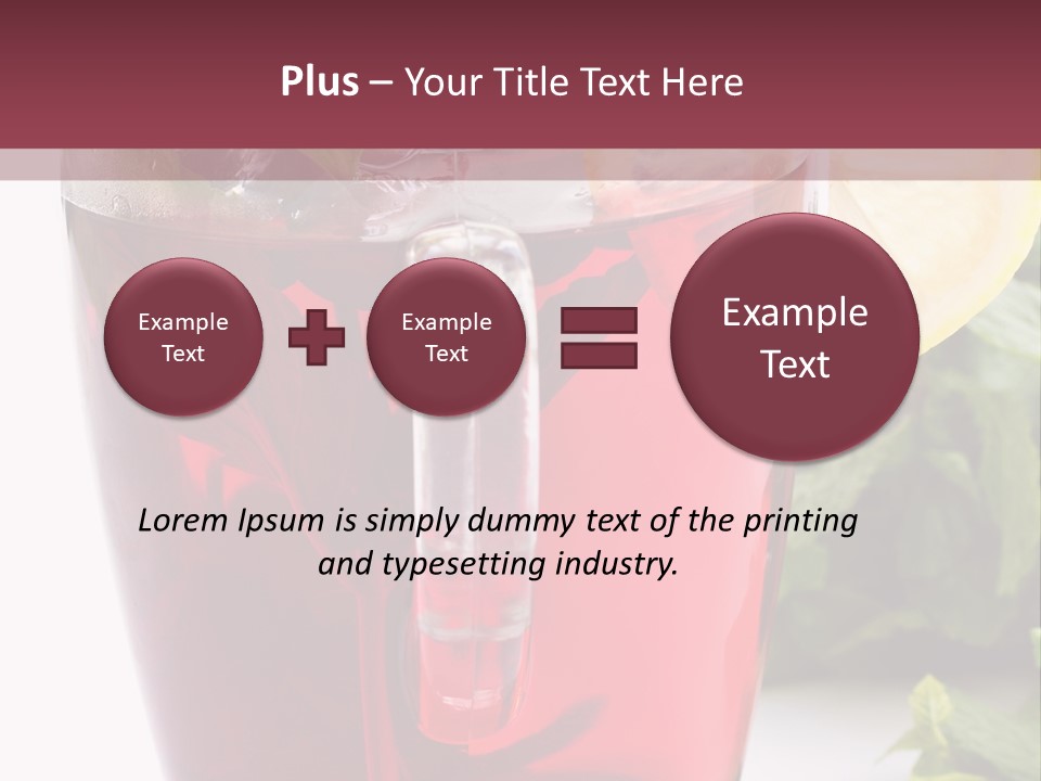 Cup Aroma Food PowerPoint Template