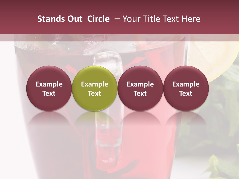 Cup Aroma Food PowerPoint Template