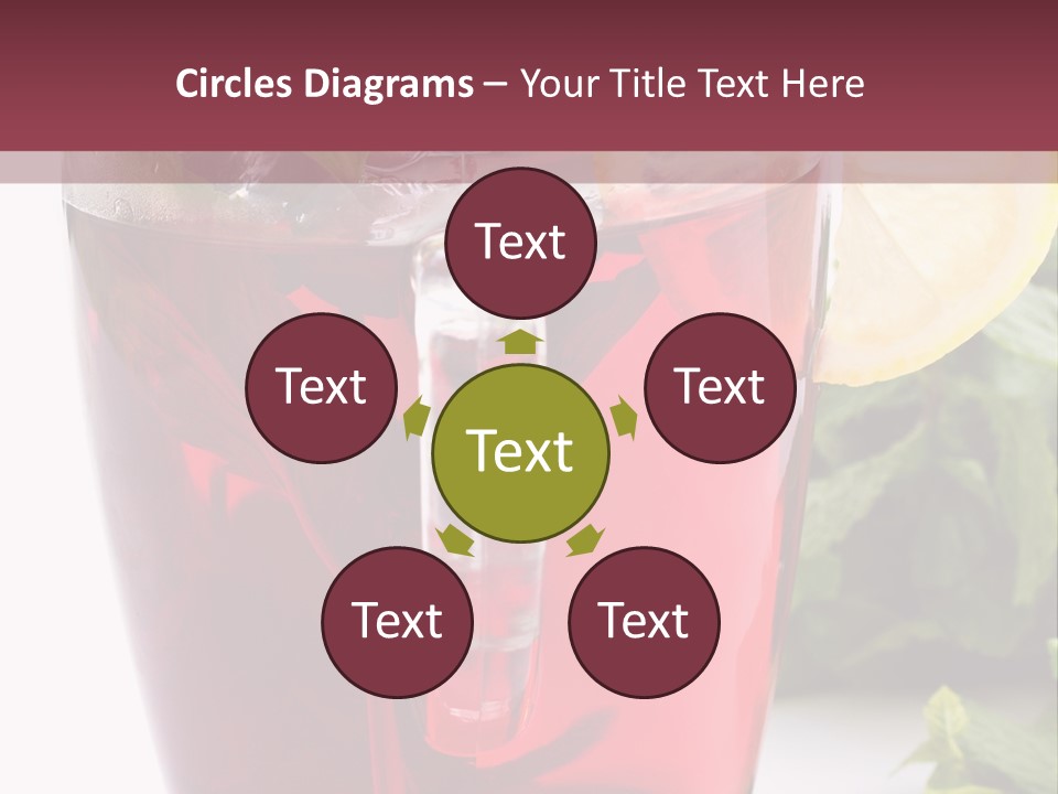 Cup Aroma Food PowerPoint Template