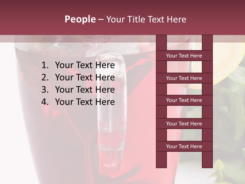 Cup Aroma Food PowerPoint Template