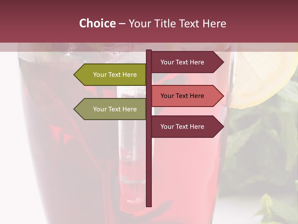 Cup Aroma Food PowerPoint Template