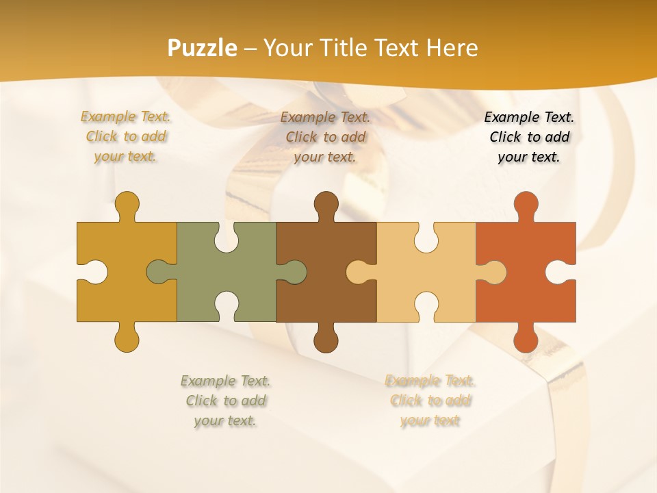 Holiday Wedding Anniversary PowerPoint Template