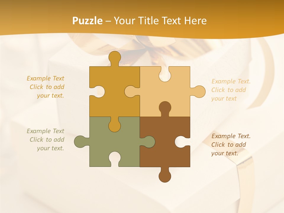 Holiday Wedding Anniversary PowerPoint Template