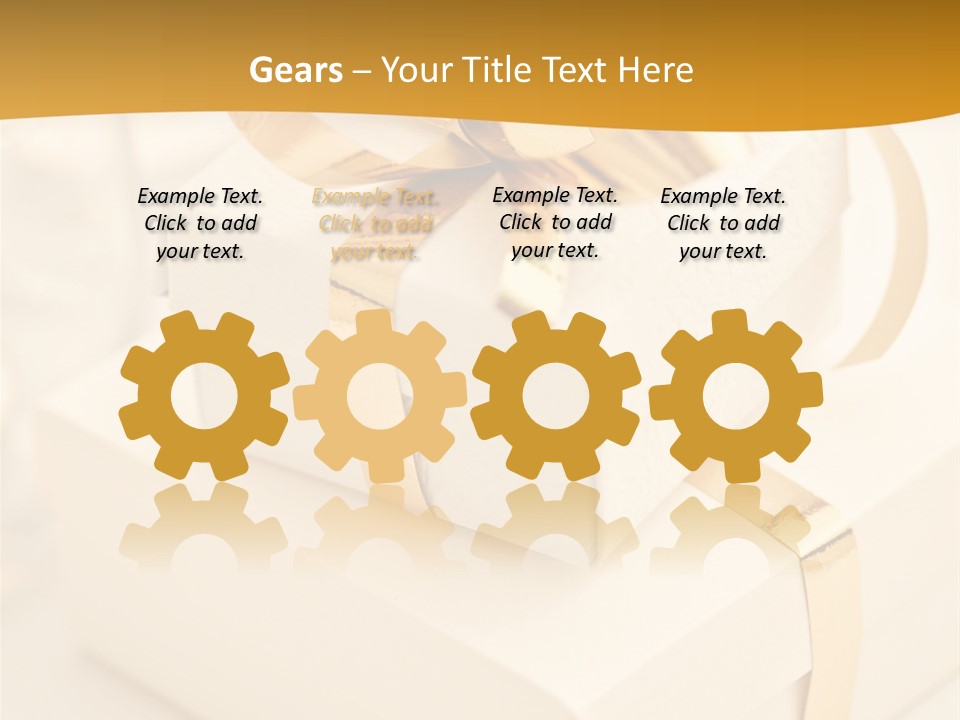 Holiday Wedding Anniversary PowerPoint Template