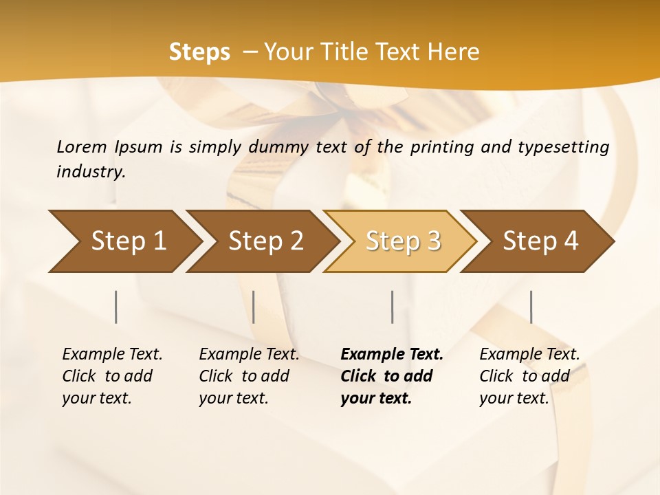 Holiday Wedding Anniversary PowerPoint Template