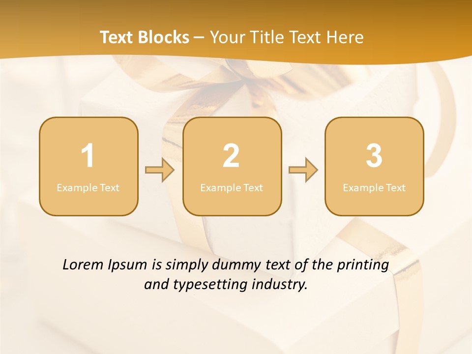 Holiday Wedding Anniversary PowerPoint Template