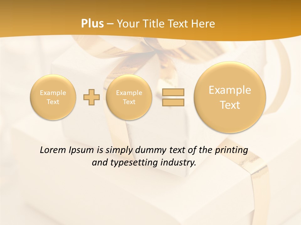Holiday Wedding Anniversary PowerPoint Template