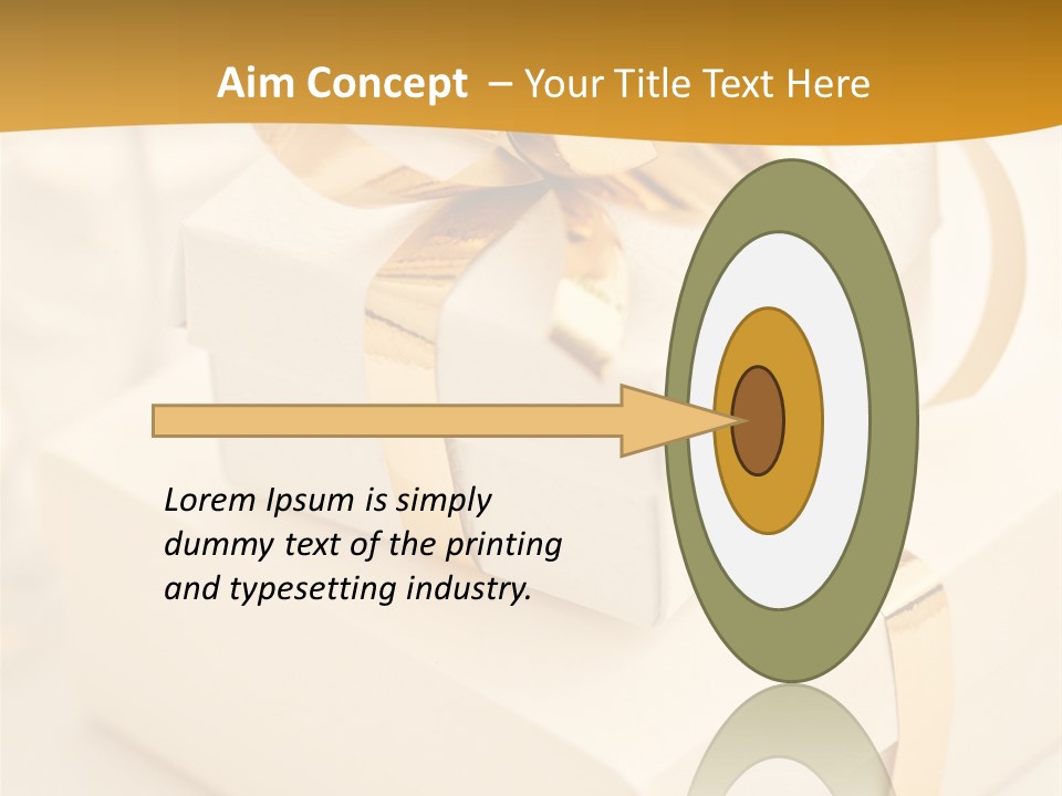 Holiday Wedding Anniversary PowerPoint Template