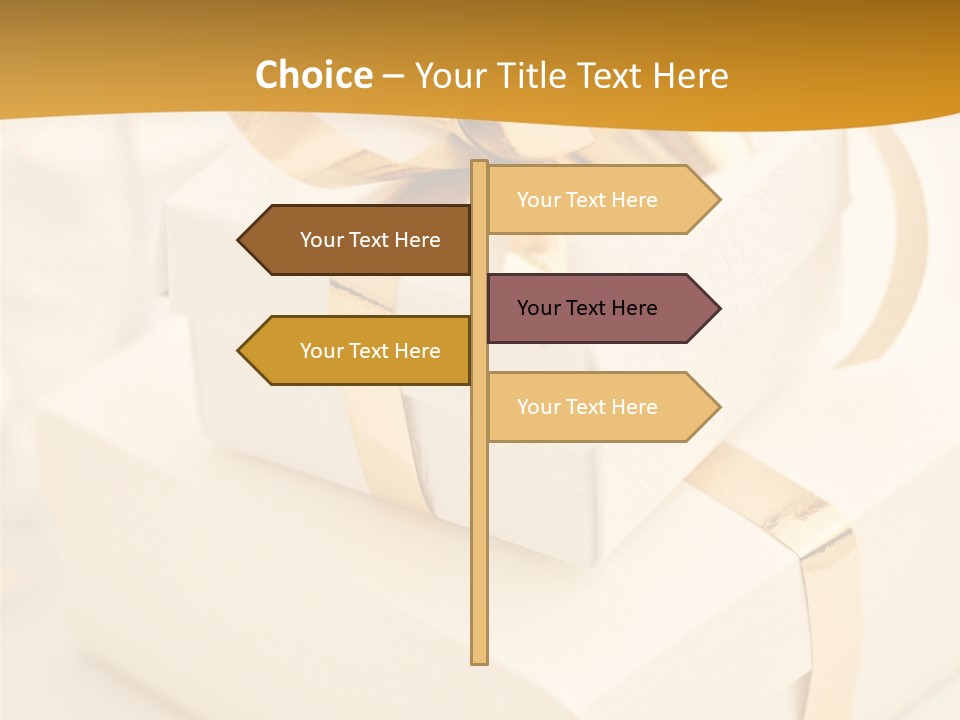 Holiday Wedding Anniversary PowerPoint Template