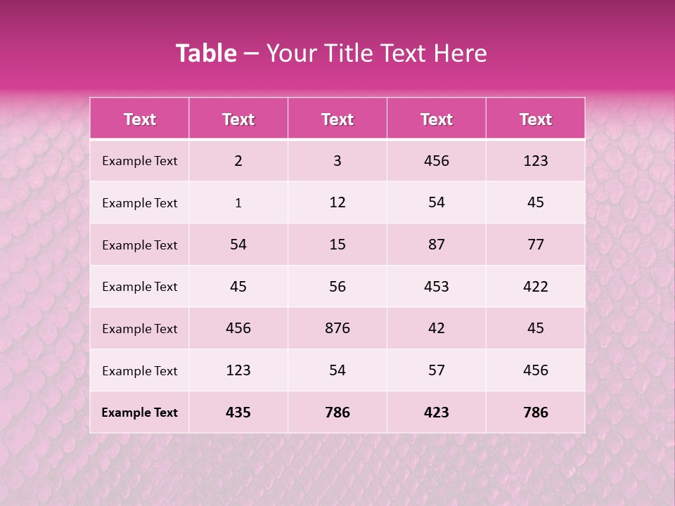 Reptile Design Reptilian PowerPoint Template