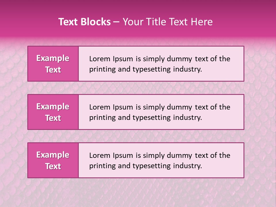 Reptile Design Reptilian PowerPoint Template